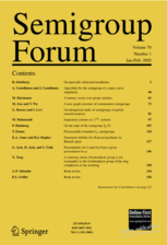 Semigroup Forum